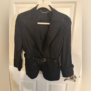 Bebe Black blazer- size 8 -used in great condition.